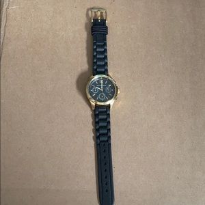 Michael Kors black & gold watch
